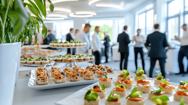Organizzare un evento aziendale di successo: il ruolo chiave del catering